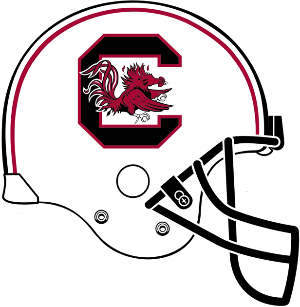 South Carolina Gamecocks 0-Pres Helmet Logo t shirts DIY iron ons